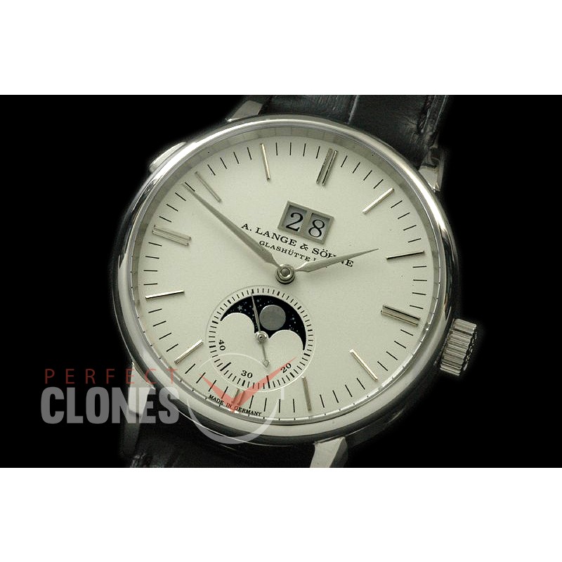 0 AL-SAX-101 Saxonia Big Date/Moon Phase SS/LE White Asian Seagull 