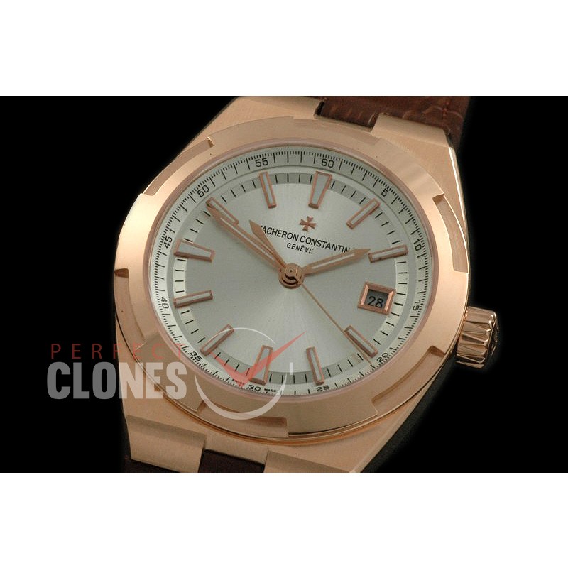 0 VCO-131L Overseas RG/LE White M-8215/VC Calibre 5100