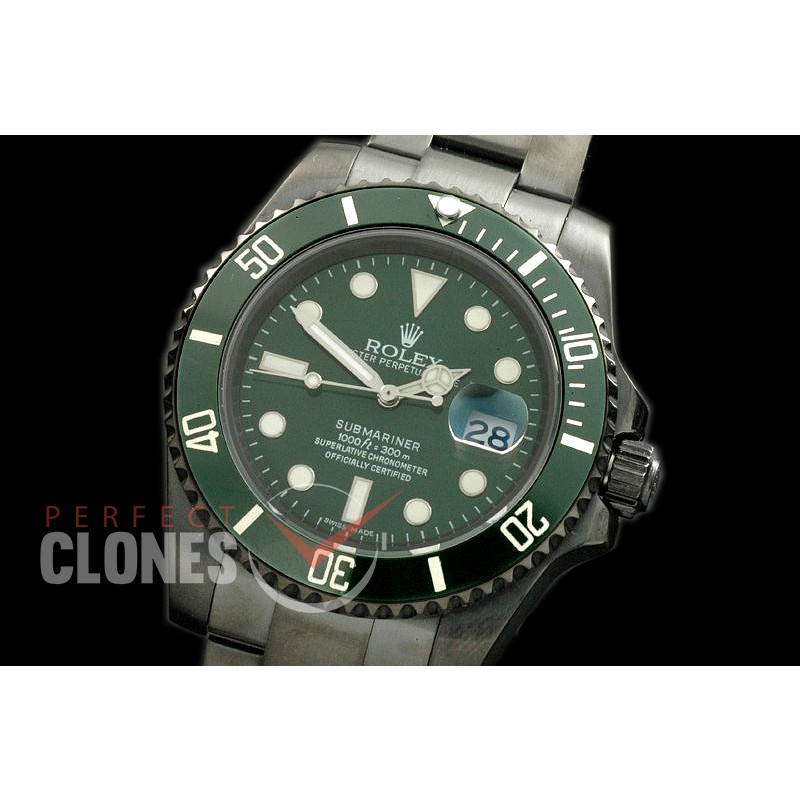 RLS-SP-015 Submariner 116610 Black Hulk PVD/PVD A-2813