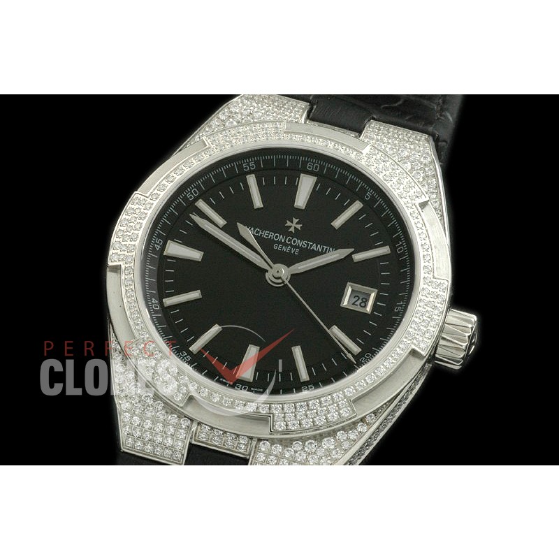 0 VCO-142L Overseas SS/LE/Diam Black M-8215VC Calibre 5100