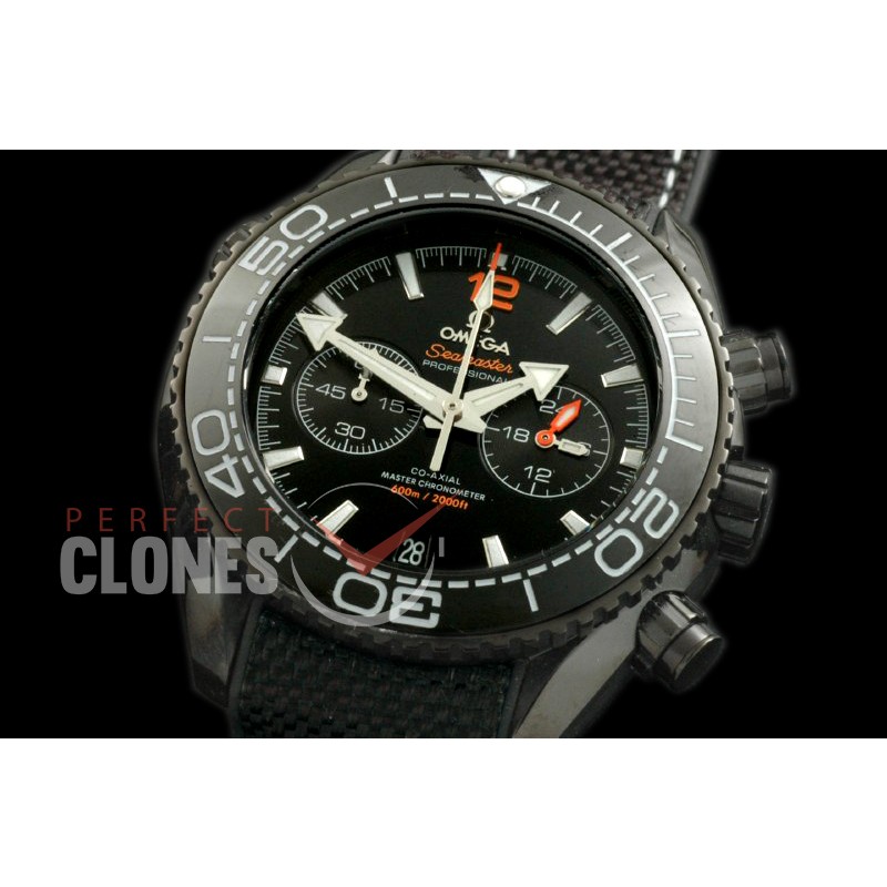 OMCPO45-495R P-Ocean Chrono PVD/RU Black Jap OS20 Quartz 