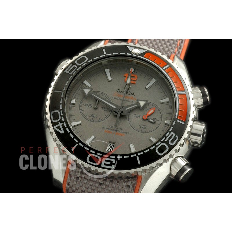 OMCPO45-473R P-Ocean Chrono SS/RU Grey Jap OS20 Quartz 