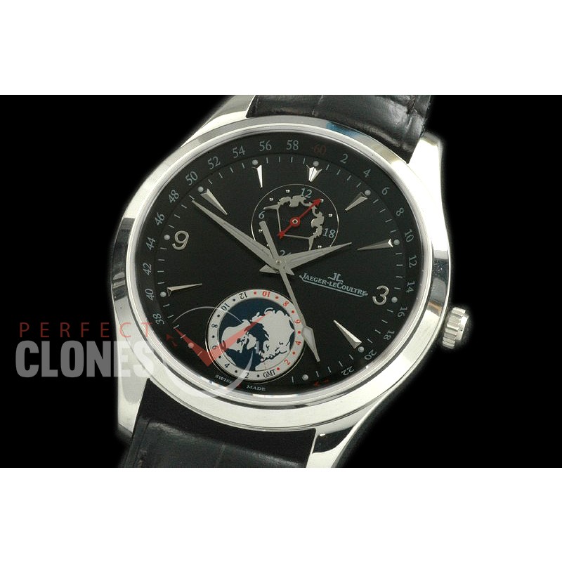 JLM24-102 Master 24 Hours SS/LE Black Miyota 9015 