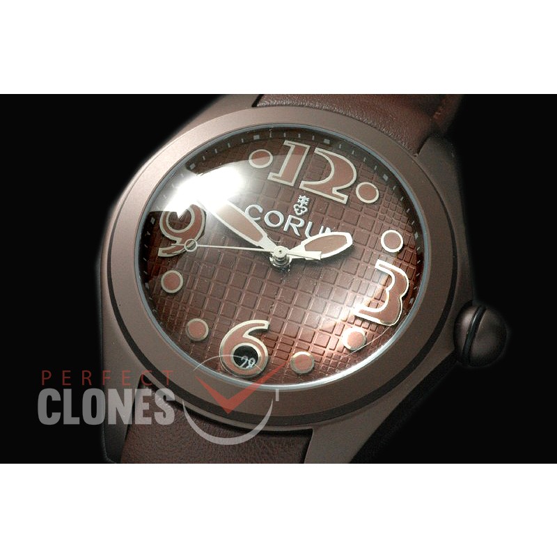 0 CO00217 Bubble Skeleton Automatic PVD/LE Brown Asian 2813