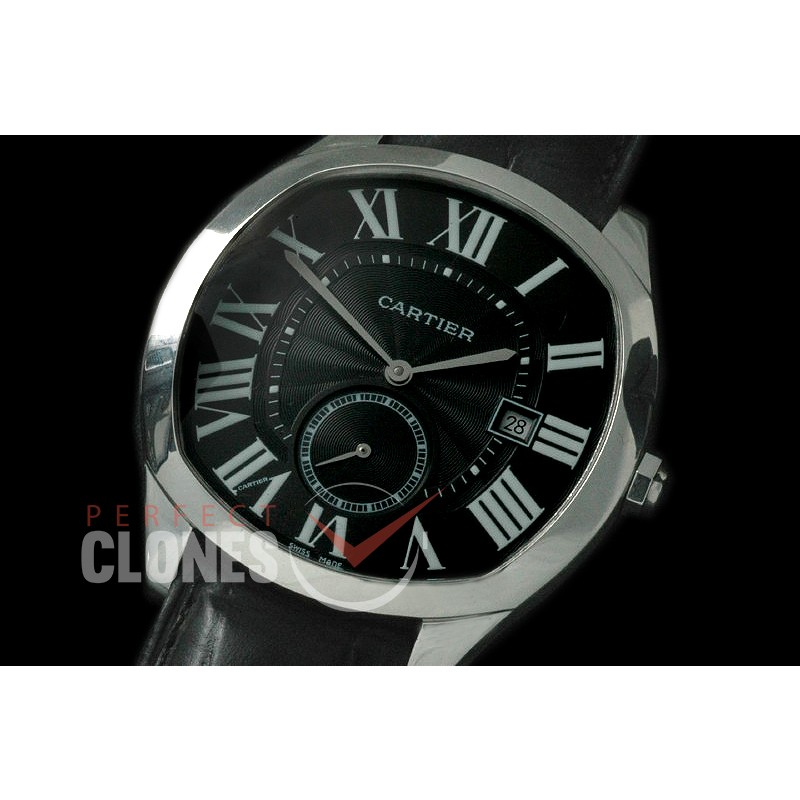 CARDR-1002 Drive de Cartier SS/LE Black Miyota 8205