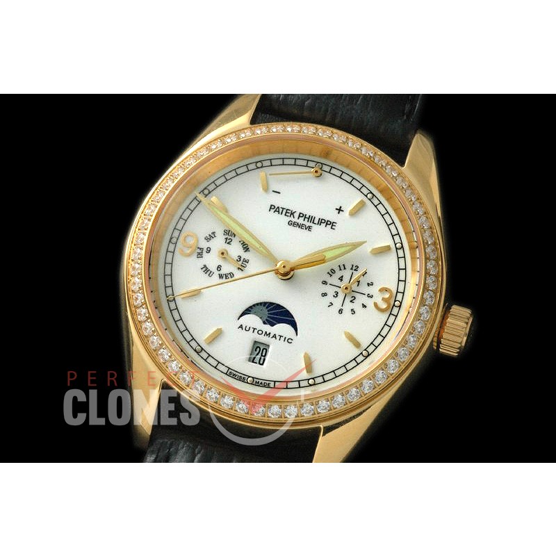 PPCA00136D Calender/Reserve Complications YG/LE White Sticks Miyota 9100