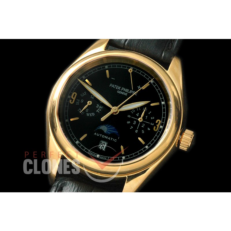 PPCA00137 Calender/Reserve Complications YG/LE Black Sticks Miyota 9100