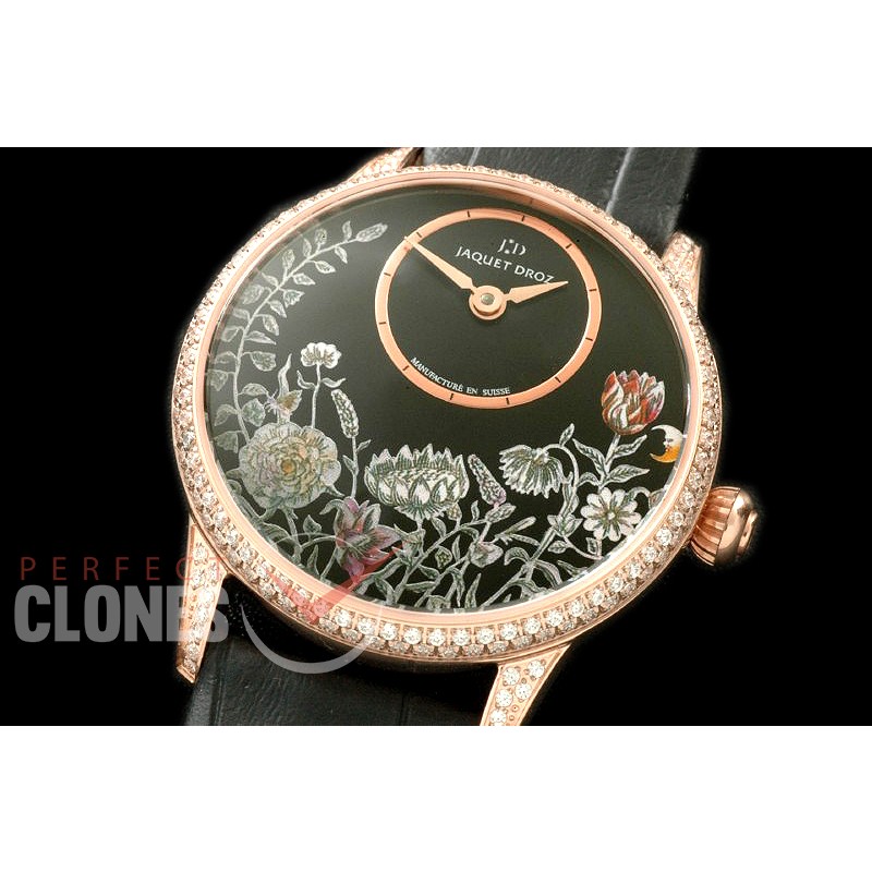 JZ-ART-207D Petite Heure Minute Les Ateliers Ladies RG/LE Flora ST 8003