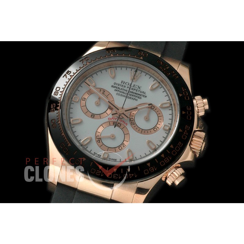 0 RLDFR00371R NF Daytona/Osyterflex 116515 RG/CER/RU White A-7750