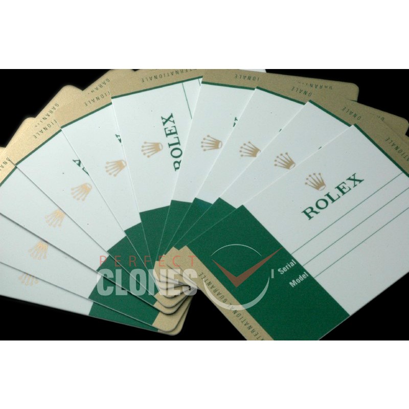 RLACC-901 Rolex Warranty Cards 