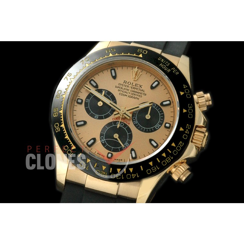 RLDF00088R 116508 Daytona Gold with Oysterflex A-7750/4130