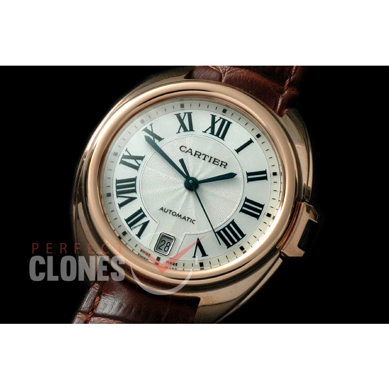 CARCLE01011 Cle De Cartier Ladies RG/LE White J-9015 - Special Offer