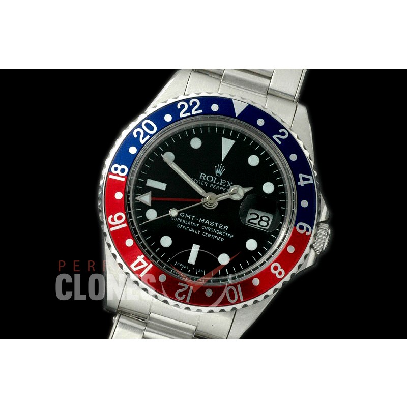 0 RLGV00085 Vintage GMT Master 1675 Blue/Red Swiss Eta 2836/1570