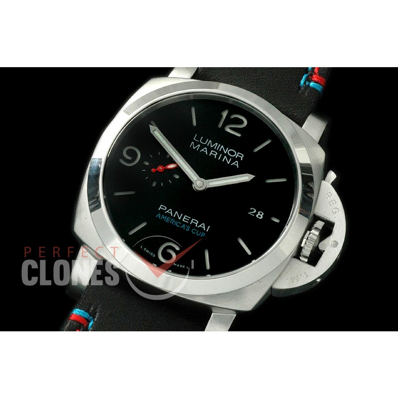 0 0 PN727S01 ZF Pam 727S America's Cup Luminor 1950 Marina SS/LE A-7750/ P-9010