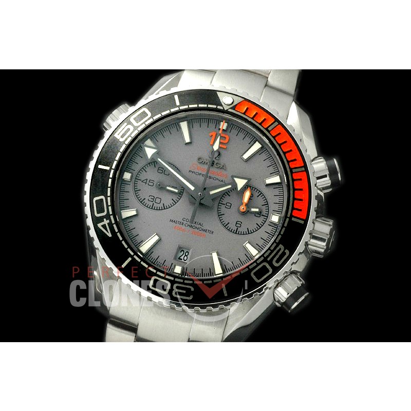 0 OMCPO45-901 2016 Planet Ocean Chrono SS/SS Grey A-7750