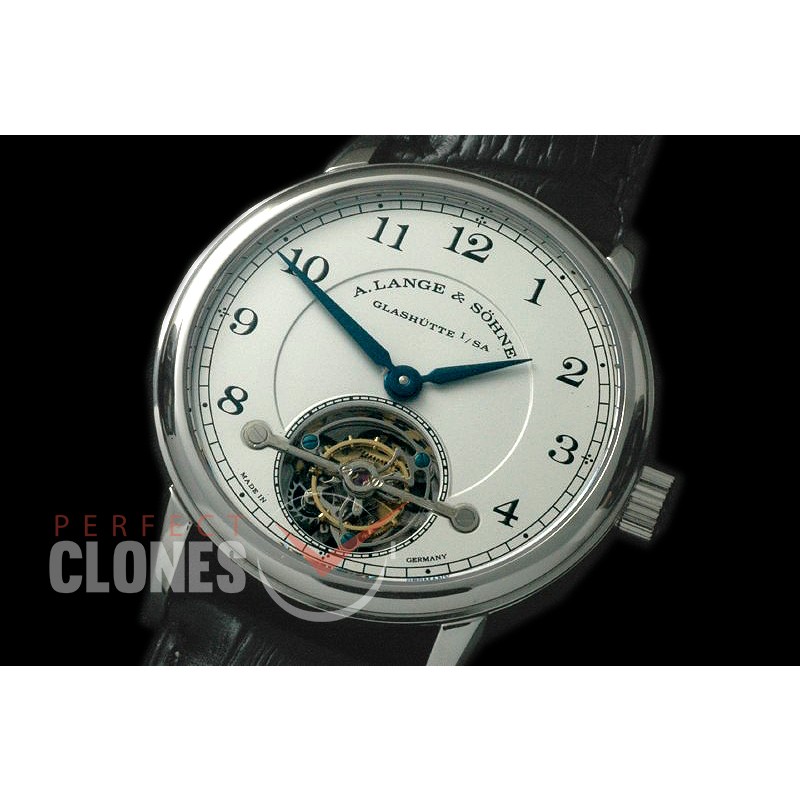 0 AL1815-100 Lange 1815 Tourbillon SS/LE White Bridged Tourbillon 