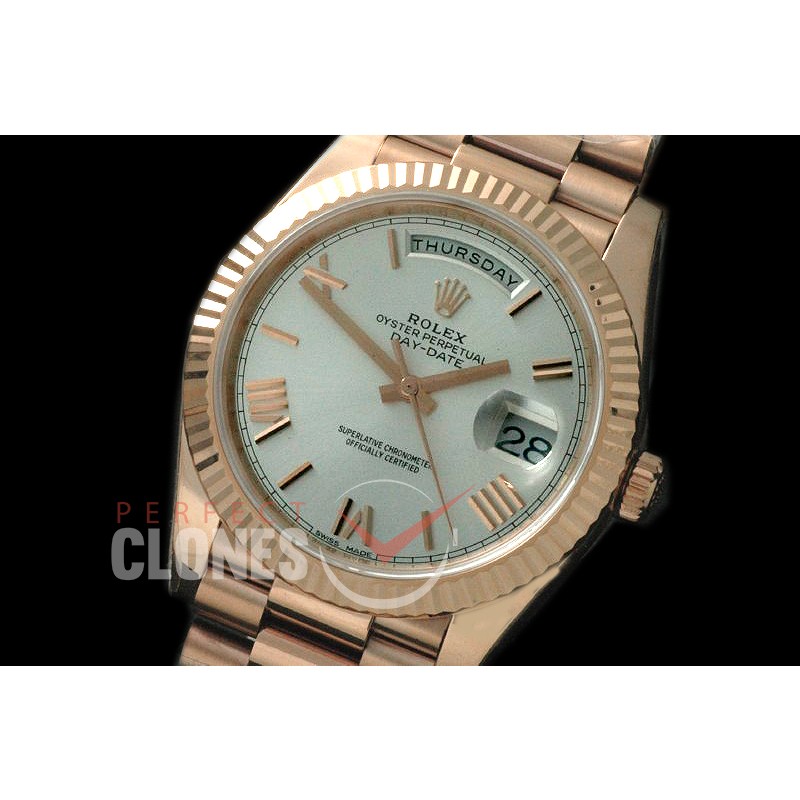 R40DDR00131 NF 228235 RG/RG Silver White Roman SA 3255
