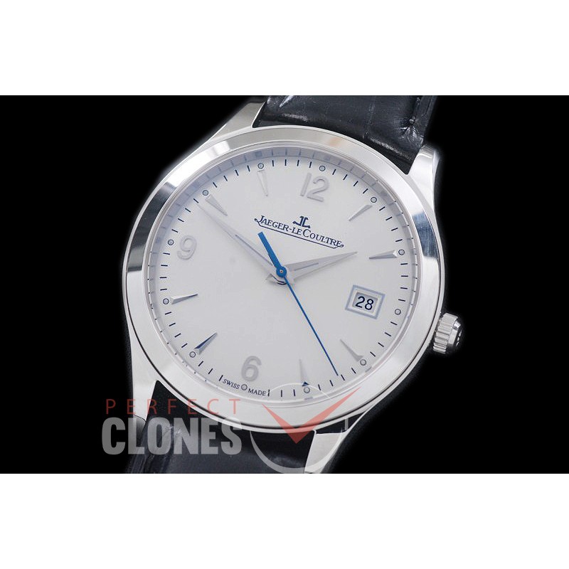 0 0 JLMA-111 Master Automatic SS/LE Silver White Miyota 9015 