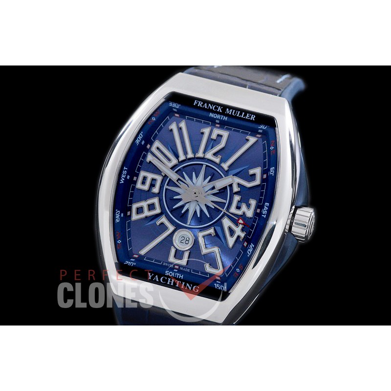 0 FMVG-087 Vanguard Yachting V45 SC DT Yachting AC Automatic SS/RU Blue A-2824