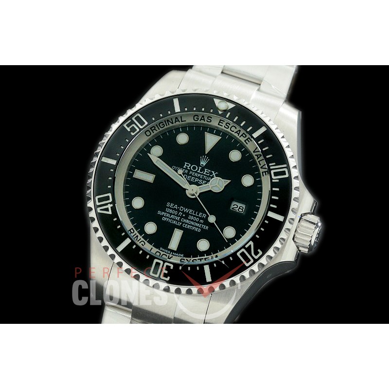 0 0 0 0 RLSD00911S JF/ARF V3 Deepsea 116660 SS/SS Black SH 3135 904L Steel
