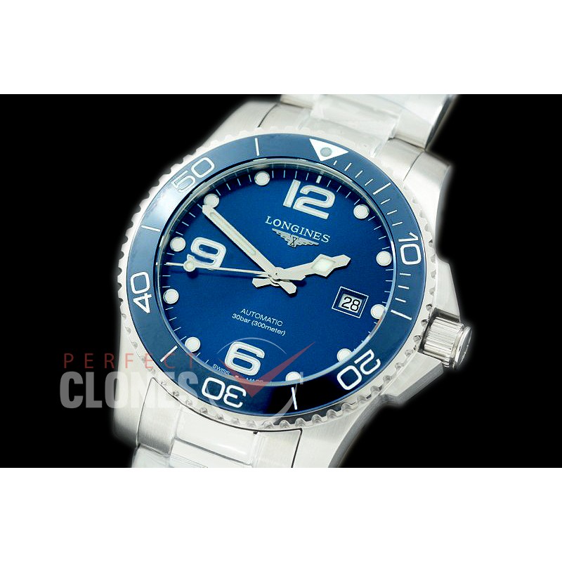 0 LG-HC-102S ZF HydroConquest Ceramic Automatic SS/SS Blue Miyota 9015 