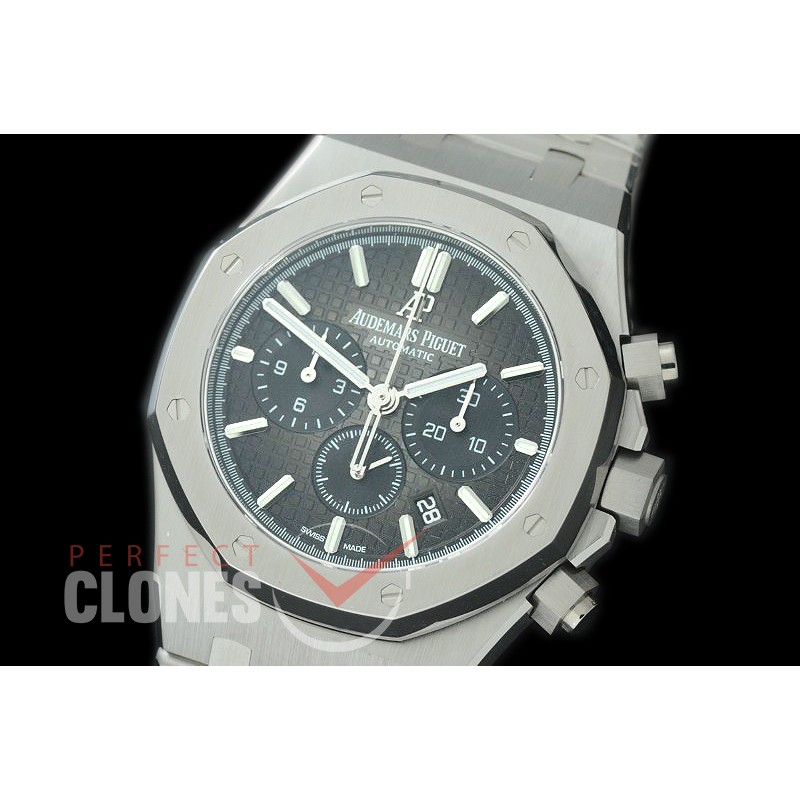 AP26331-108 OMF Royal Oak Chronograph SS/SS Grey A-7750 Mod 1-1 Thickness 