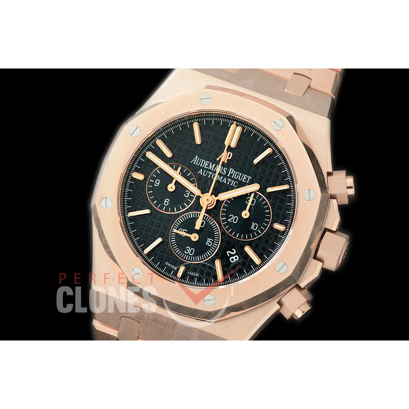 AP26331-111 OMF Royal Oak Chronograph RG/RG White A-7750 Mod 1-1 Thickness 