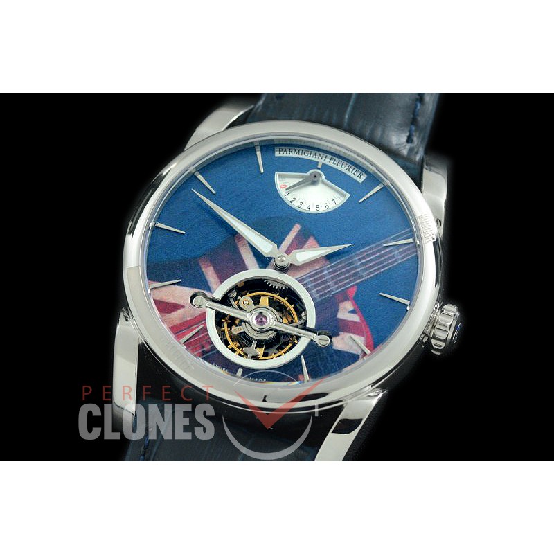 0 0 0 PG-TD-106 Tonda Reserve de Marche Tourbillon SS/LE Woodstock Graphic Cross Bridge Tourbillon H/W