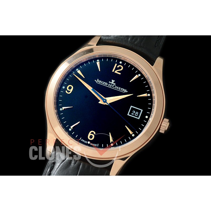 0 0 JLMA-117 Master Automatic RG/LE Black Miyota 9015 