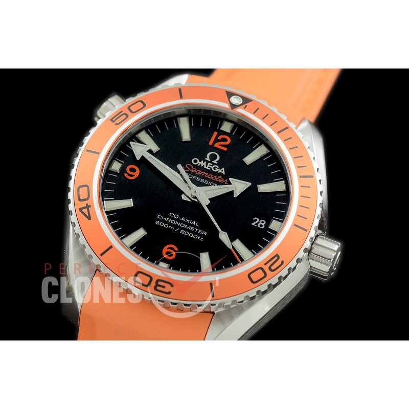 0 OMCPO42-032R XF Seamaster Planet Ocean 42mm Black-Orange SS/RU VS 8500 Superclone 