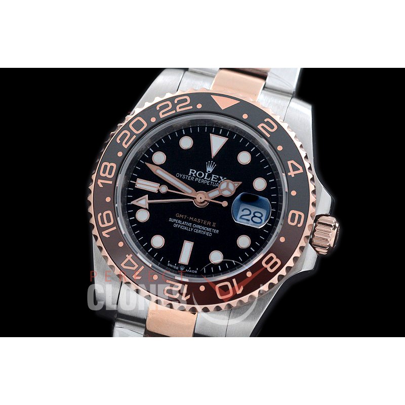 0 0 0 RLGTR10001 2018 SKY-F 126711CHNR GMT II SS/RG/SS Black A-2836