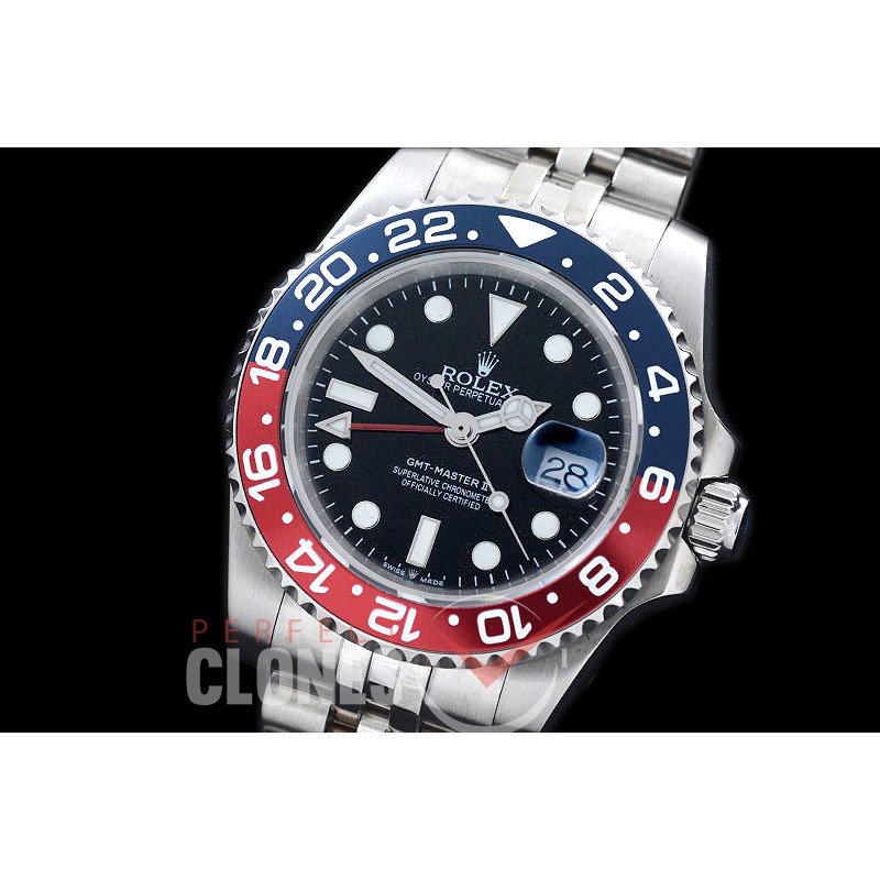 0 0 0 0 0 RLGS00086J 2018 SKY-F 116710BLRO GMT II Jubilee SS/SS Black A-2836