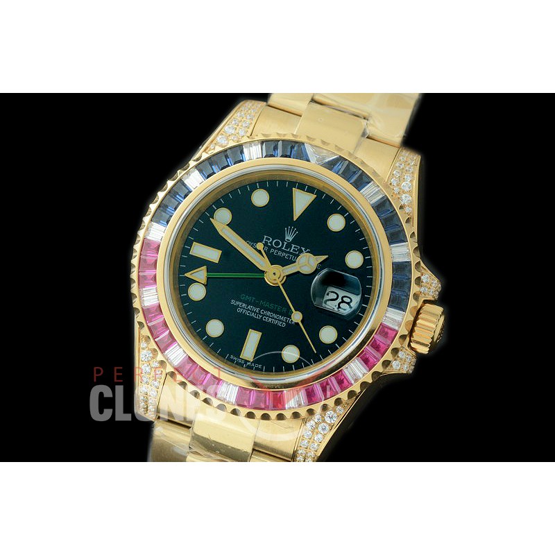 0 0 RLGF02011 KSF 116758SARU GMT YG/Diam/YG Black A-2836