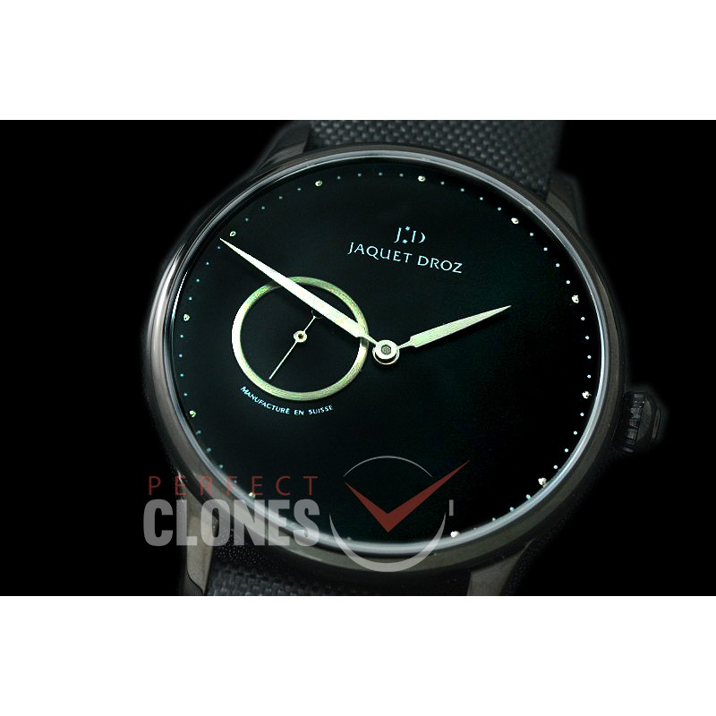 JZ-AST-107 Astrale Grande Heure Minute PVD/LE Black ST2555
