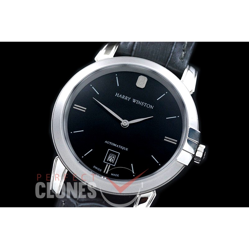 HW00102 Midnight Automatic SS/LE Black Jap Miyota 9015