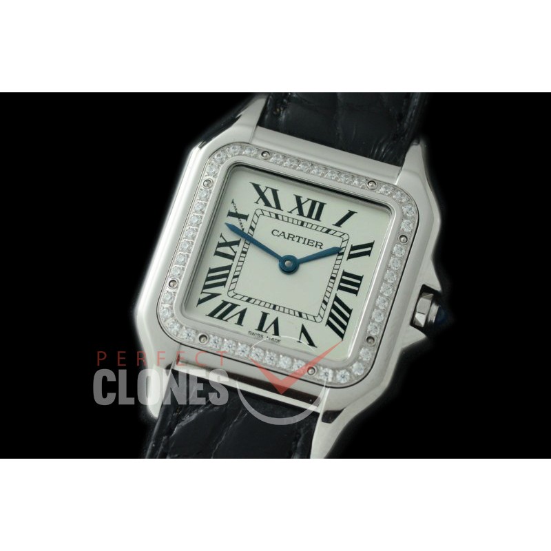 CARPT-031LD Panthere de Cartier SS/LE/Diam White Swiss Quartz 