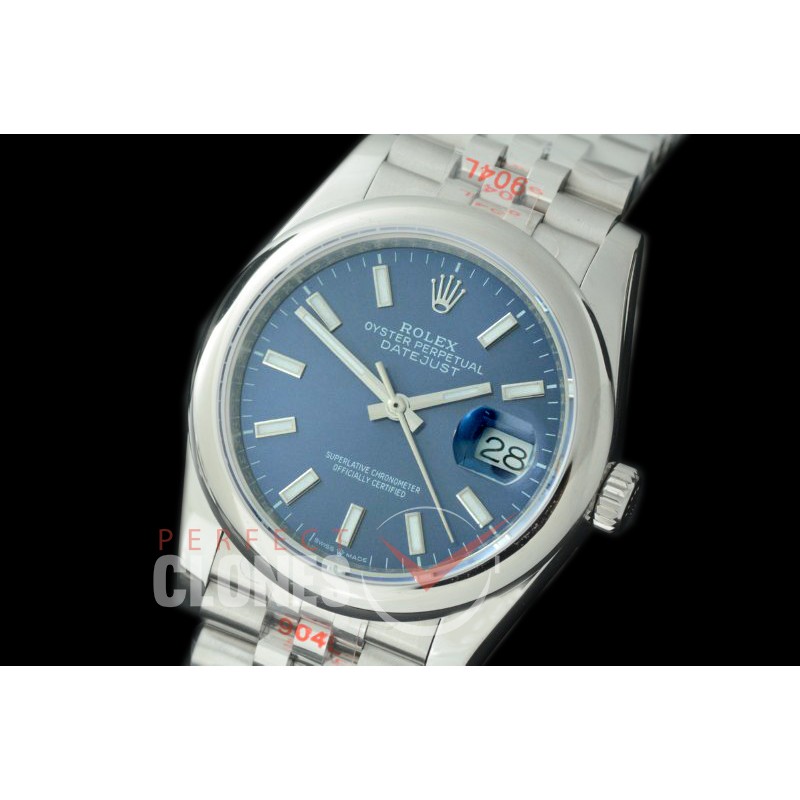 R36DJS-305S GMF 126234 SS/SS Smooth/Jubilee Blue Sticks Asian 2824 904L Steel 