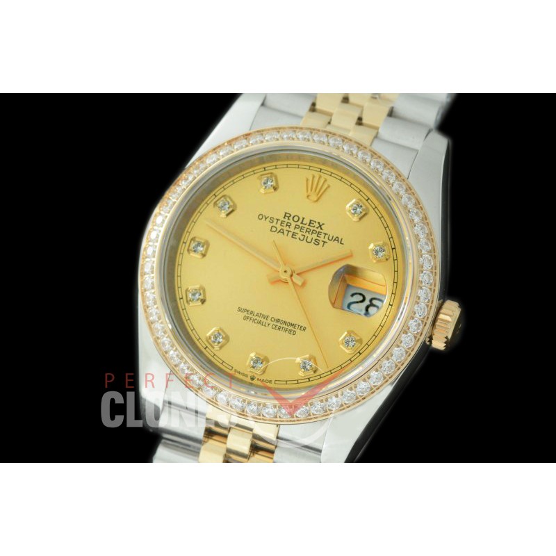 R36DJT-516Y 126283RBR SS/YG Diam/Jubilee 2019 Gold Diam A-2824