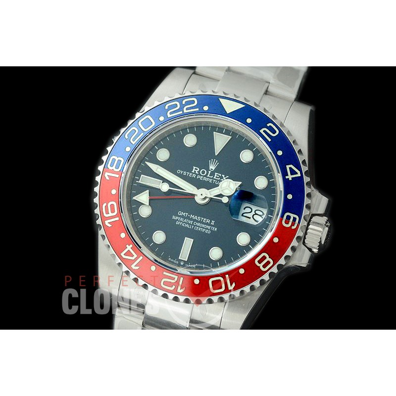 0 0 0 0 RLGS00907A GMF 904L Steel 2018 GMT 116719BLRO Pepsi SS/SS Blue A-2836