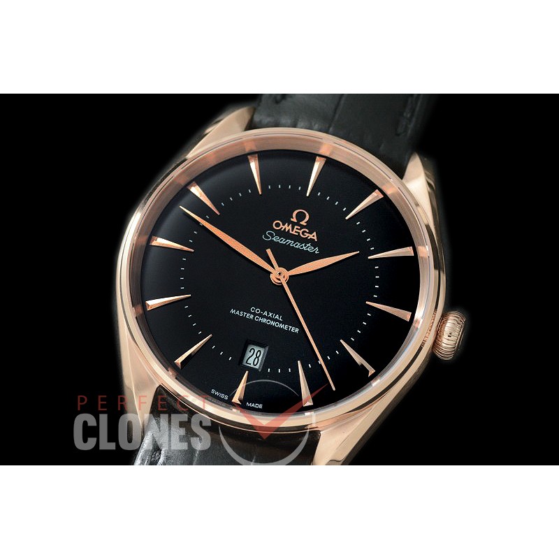 OMSE-EV-107 Seamaster Edizione Venezia RG/LE Black A-2824/8801