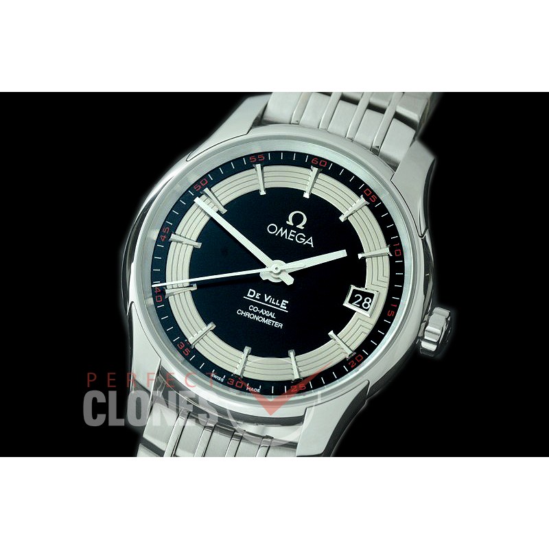 0 0 0 OMDEV-HV-102 XF/VSF Deville Hour Vision Date Automatic SS/LE Black VS Cal 8500 Superclone
