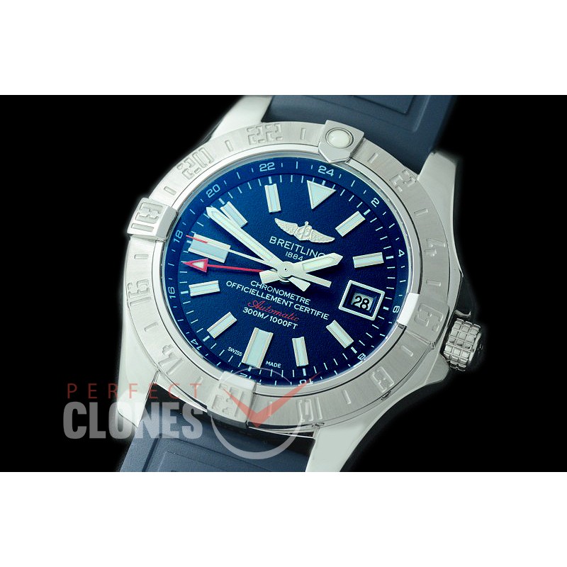 0 BLSA2-1003R Avenger II GMT SS/RU Blue Asian 2836