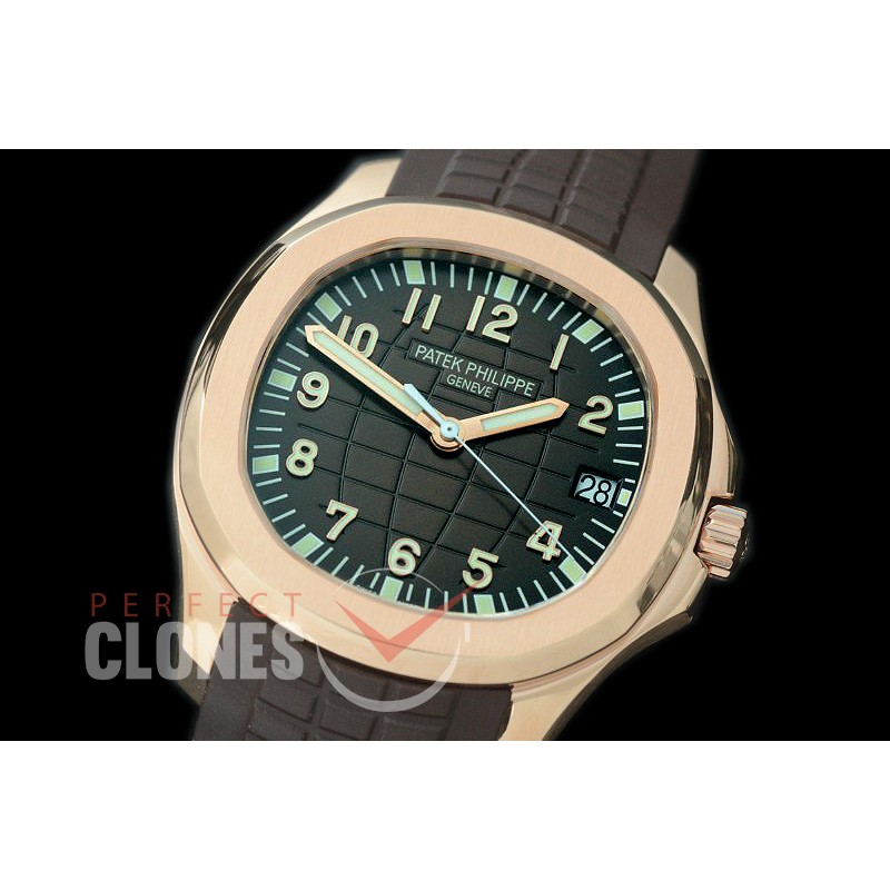 0 0 PPAQ-5167-026 ZF Aquanaut 5167R-001 RG/RU Brown Miyota 9015 Modified Calibre 324SC