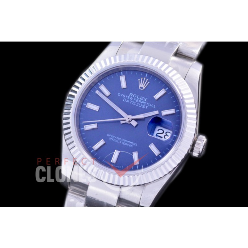 R36DJS-554 126234 SS/SS Fluted/Oyster 2019 Blue Sticks A-2824