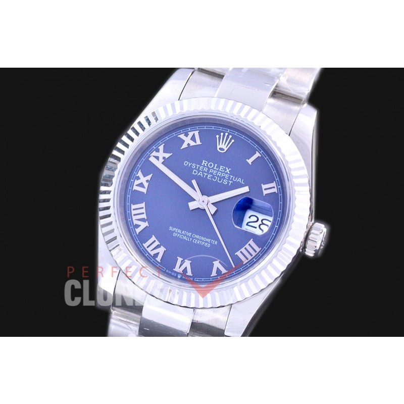 R36DJS-574 126234 SS/SS Fluted/Oyster 2019 Blue Roman A-2824