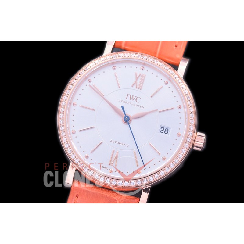 0 0 IWPTL-111 M+F Portofino 37 Automatic IW485107 RG/LE Silver A-35111 