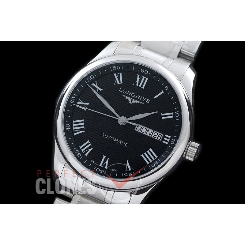 0 LG00187S XF Master Daydate Automatic Date SS/SS Black Roman A-2824