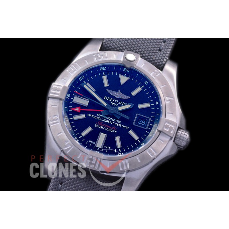 0 BLSA2-1009 Avenger II GMT PVD/NY Black Asian 2836