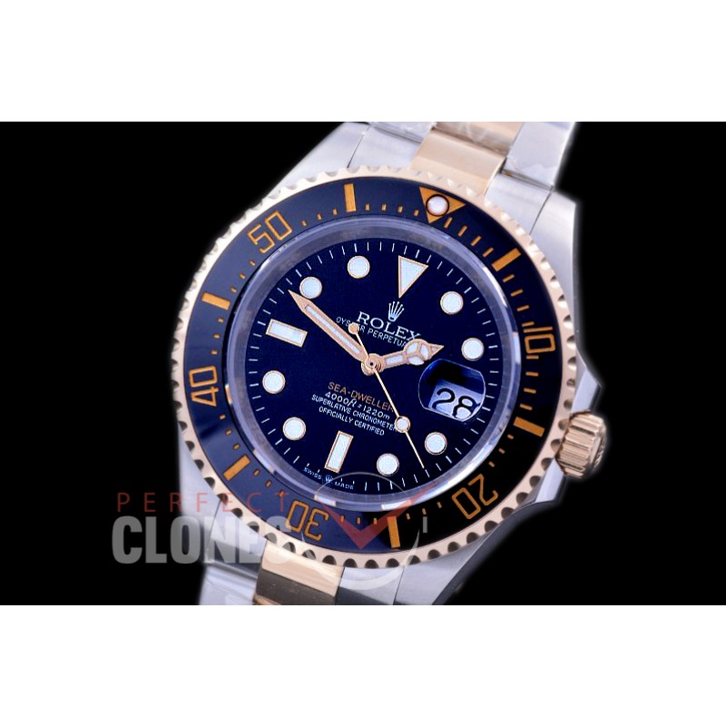 0 0 0 RLSD00189 2019 SKY-F V2 43mm Sea Dweller 4000 126603 SS/YG Black A-2813