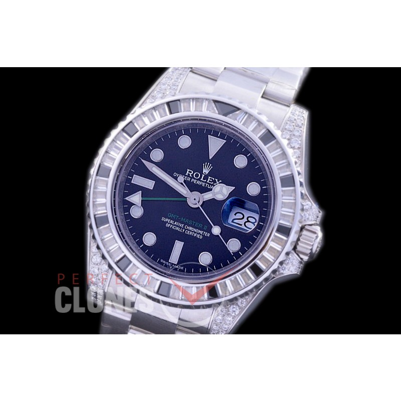 0 0 0 0 0 RLGS00997 116719 GMT SS/Diam/SS Black A-2813 CHS